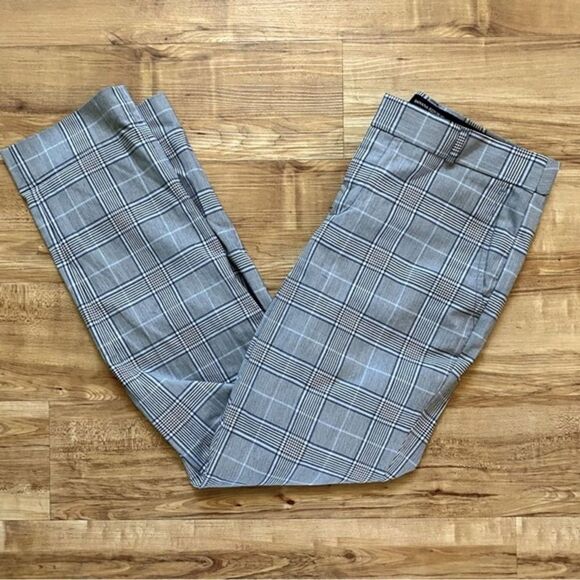 BANANA REPUBLIC 4 Ryan Glen Plaid Trousers Stretch Corpcore Business Academia - Picture 8 of 16